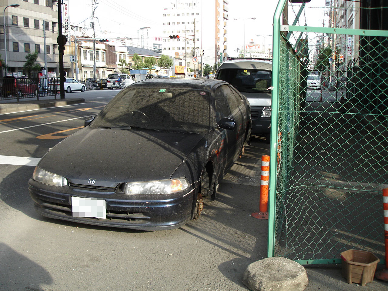 廃車,ホームレス