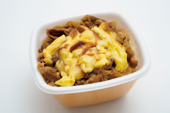 プリン牛丼