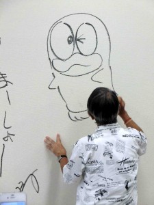 藤子不二雄(A),オバケのQ太郎,オバQ,小学館,漫画家壁画