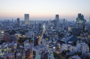 東京の街並み