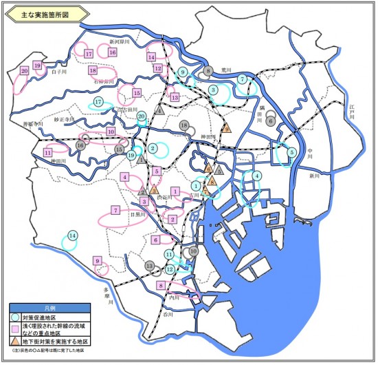 「東京都豪雨対策基本方針（改定）」