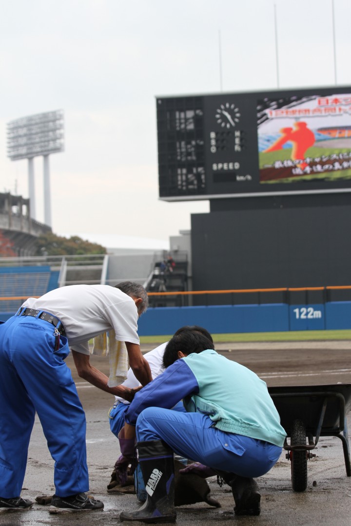 「日本プロ野球12球団合同トライアウトin静岡」の様子（2）