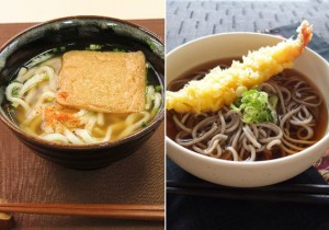 そば vs うどん