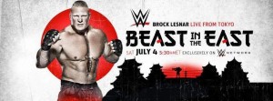 WWE The Beast In The East poster