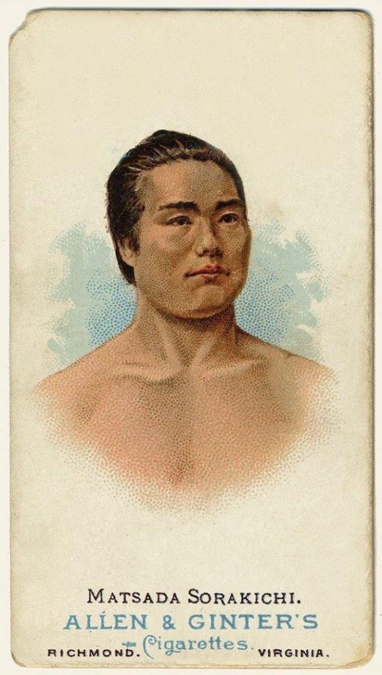 Sorakichi Matusda Allen & Ginter's cigarettes card