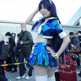 寒空の下、胸元や背中も露わに！「コミケ89」美女コスプレイヤー写真集【2日目】