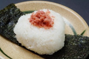 飲む前におにぎり