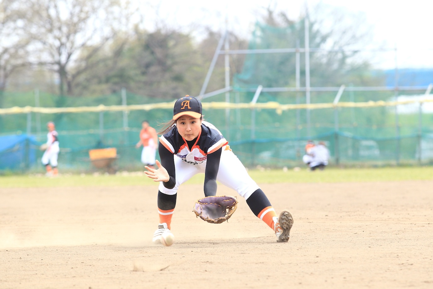 女子プロ野球・中野菜摘