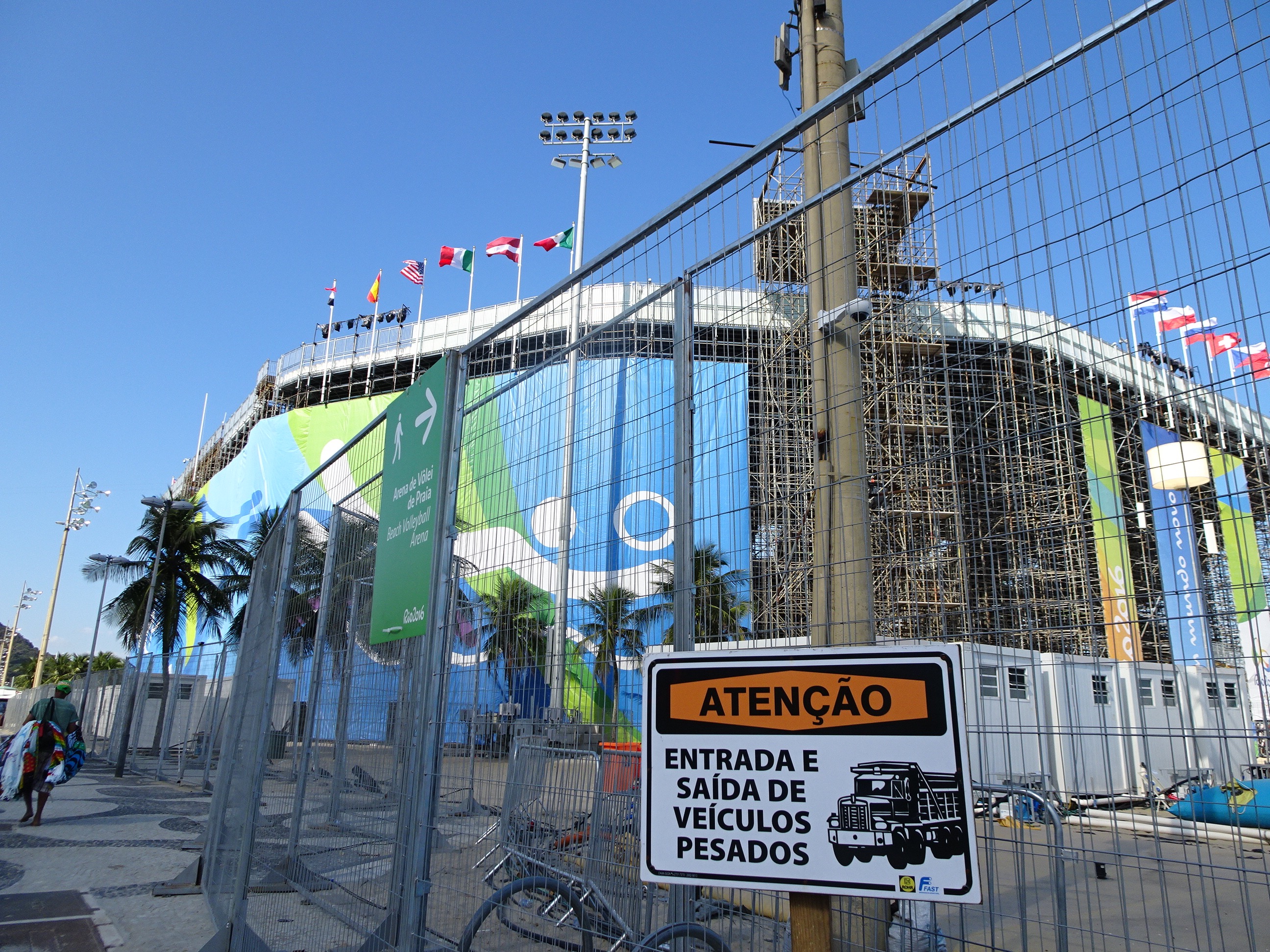 【リオ五輪開幕まであと4日】“史上最悪の五輪”会場はのんびりしていた