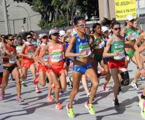 蛍光オレンジユニフォームの日本選手はすぐわかる