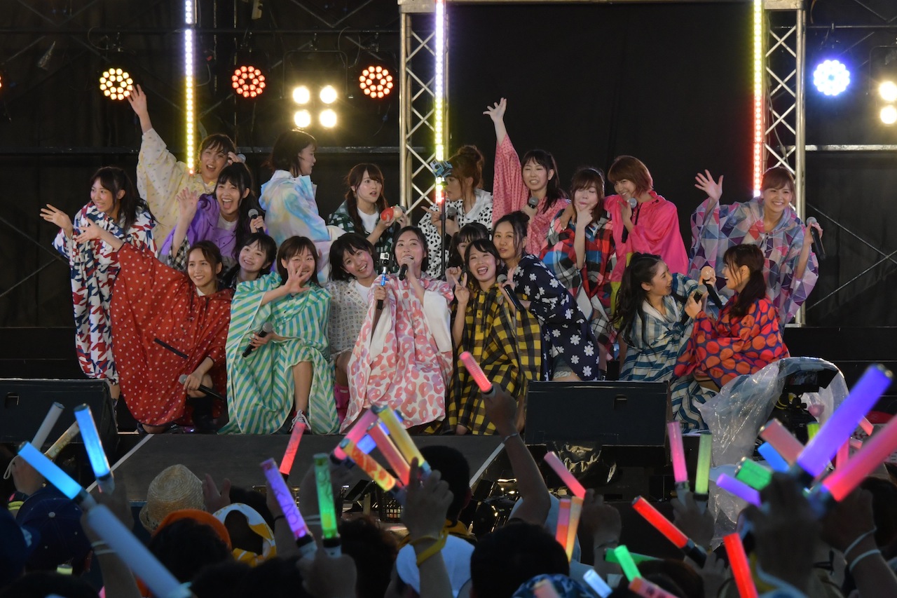 恒例の水着披露も！今年も美浜海遊祭でSKE48が魅せた