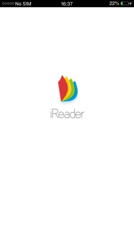 iBooksを立ち上げると起動するiReader