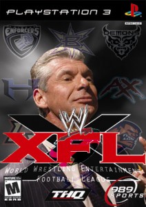 プレーステーション3“XFL”ゲーム・ジャケット