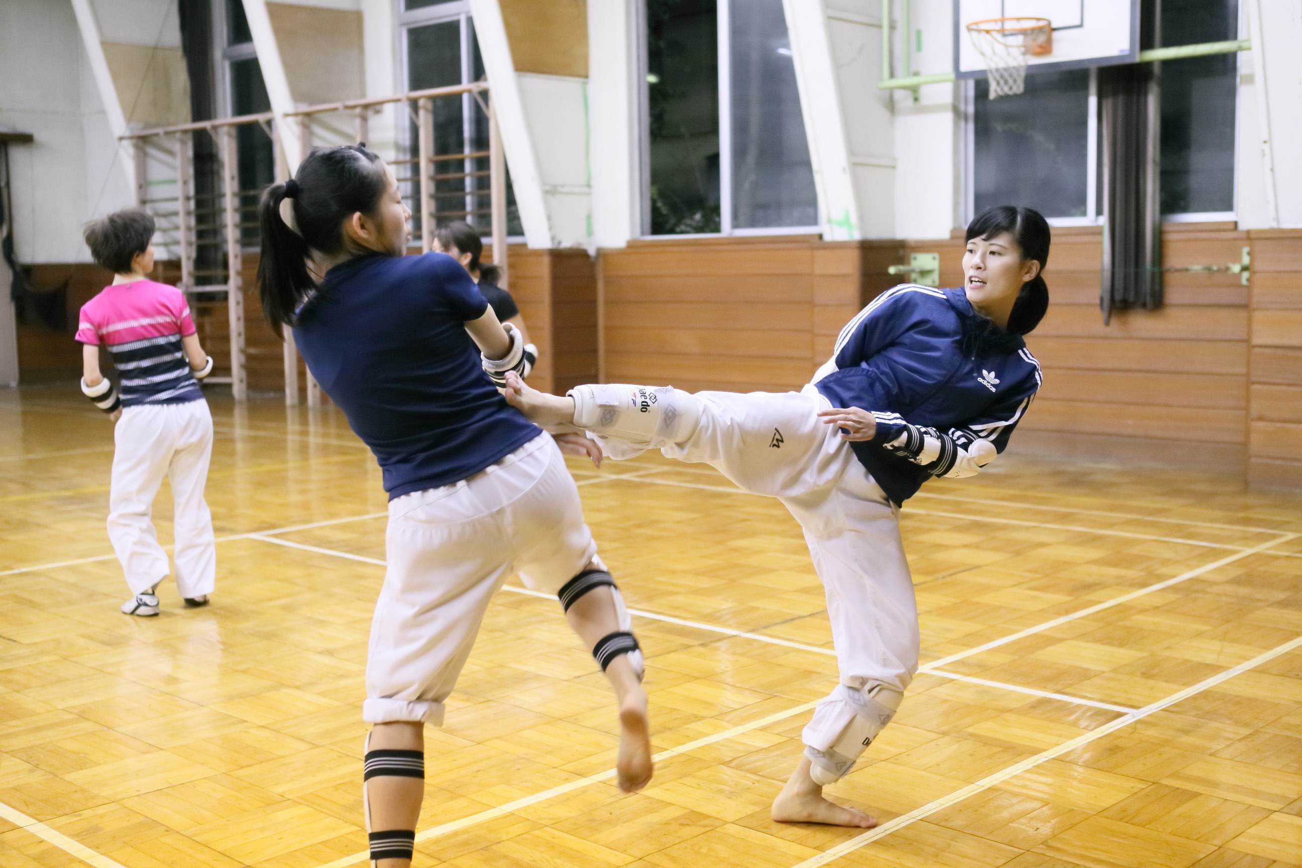 テコンドー岸田留佳、可愛い顔して闘争心は男勝り「何がなんでも相手をボコボコにしたい」