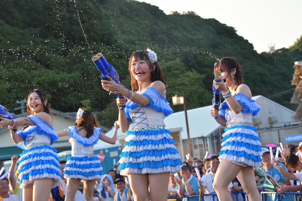 SKE48、今年は浴衣ショーも！夏の恒例となった美浜海遊祭備忘録