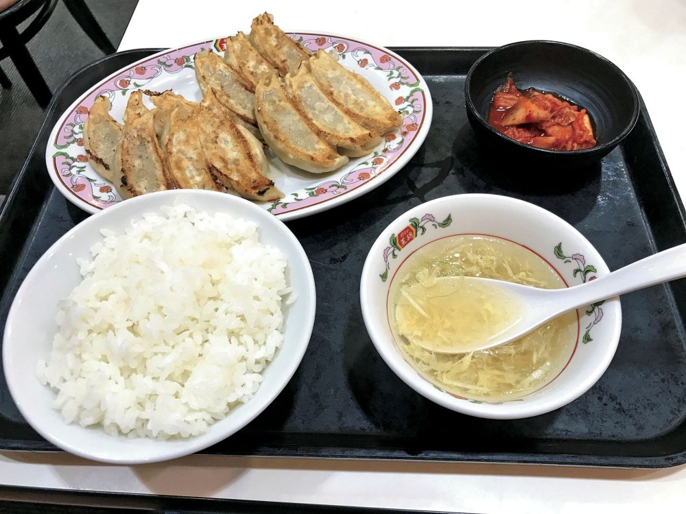 餃子定食（餃子の王将）