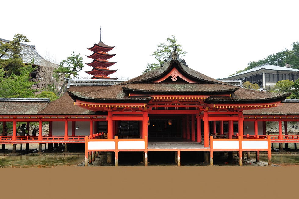 厳島神社（加工）