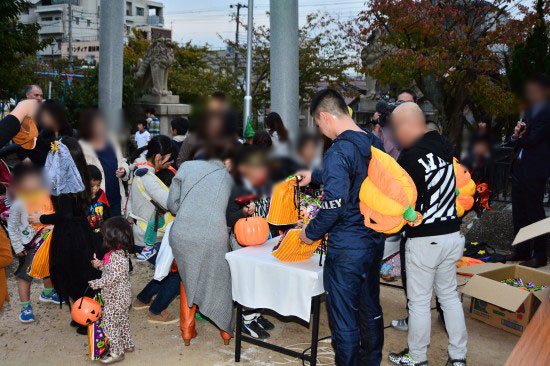 六代目山口組のハロウィン