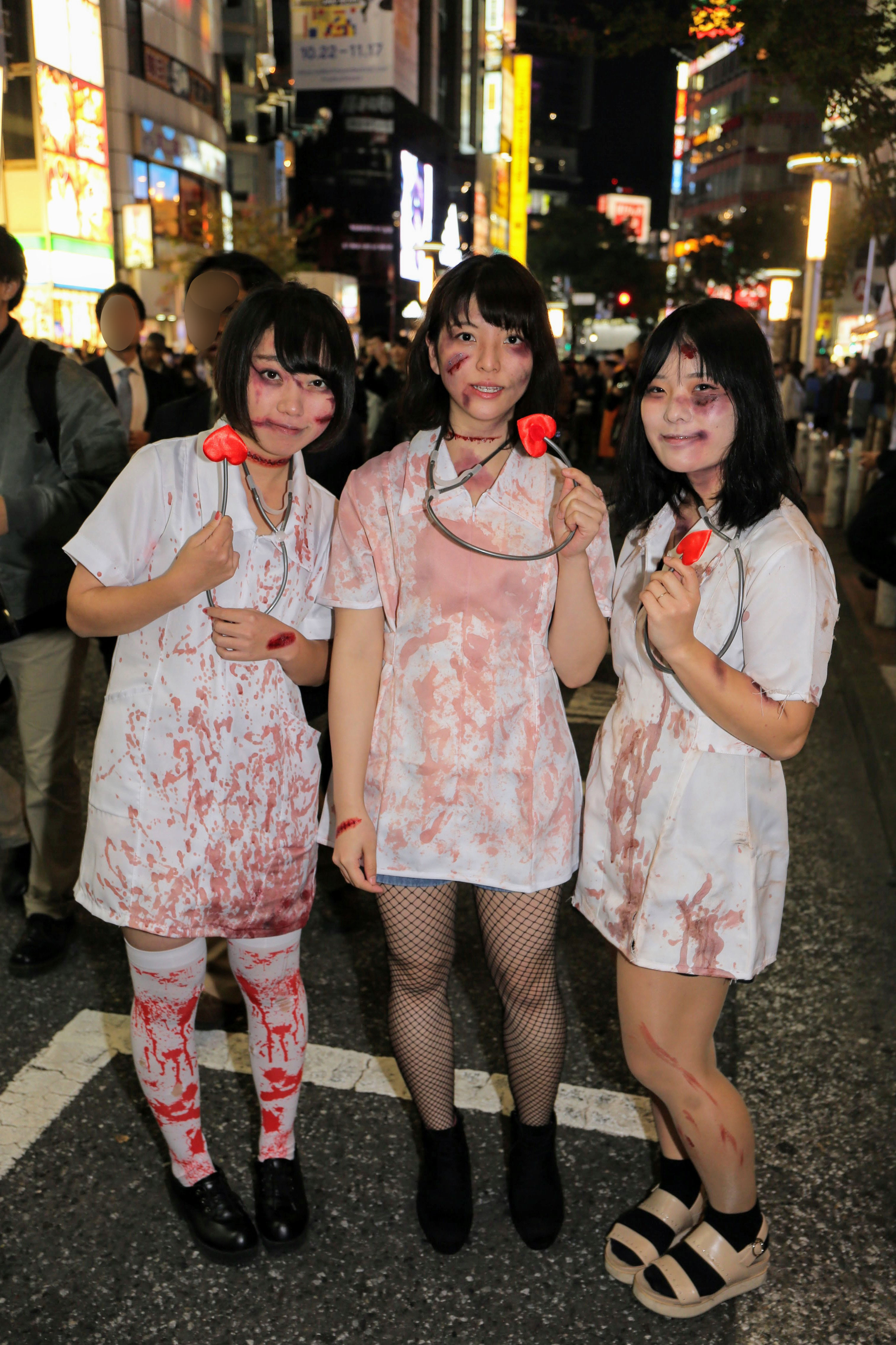 渋谷ハロウィン2017コスプレ美女