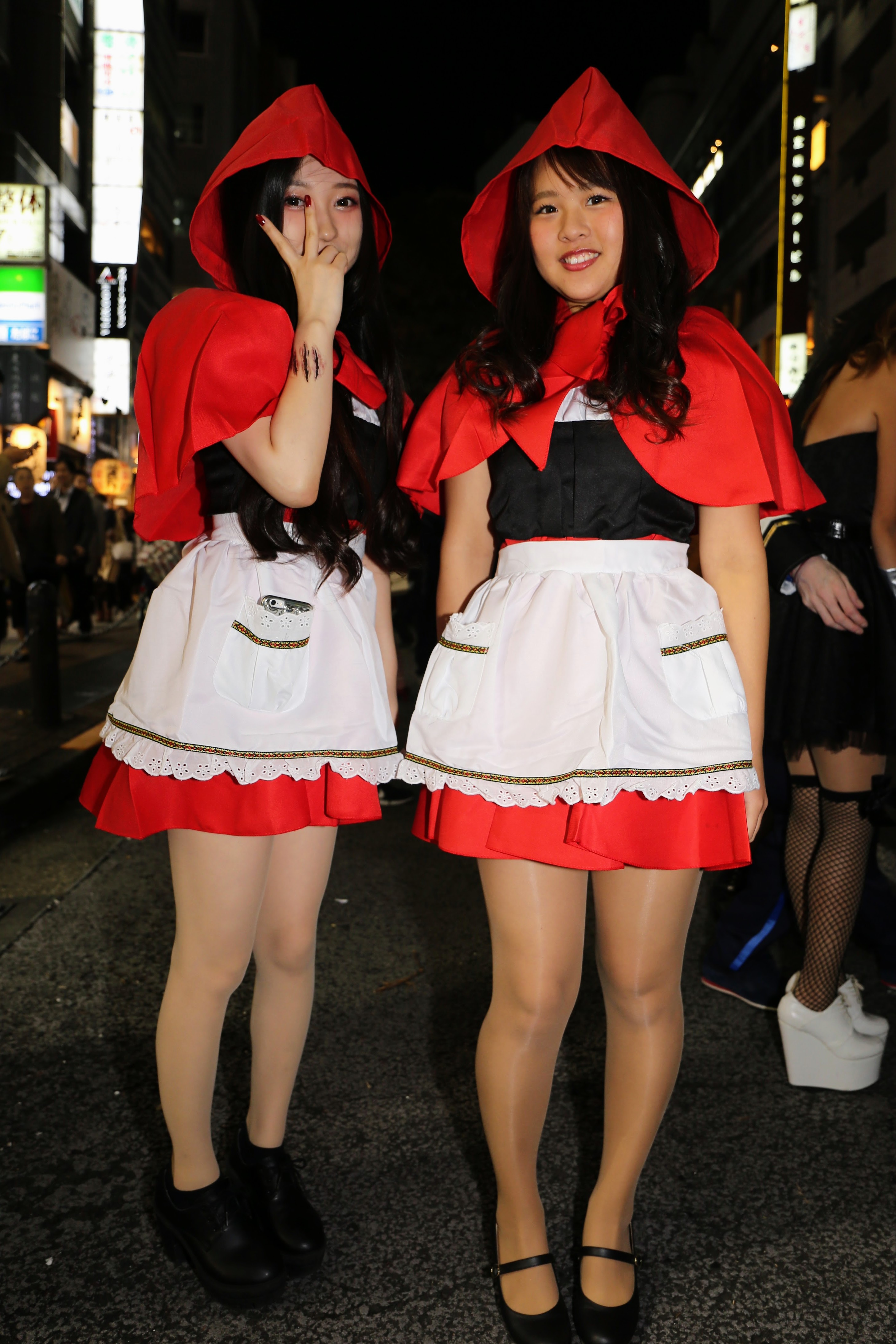 渋谷ハロウィン2017コスプレ美女