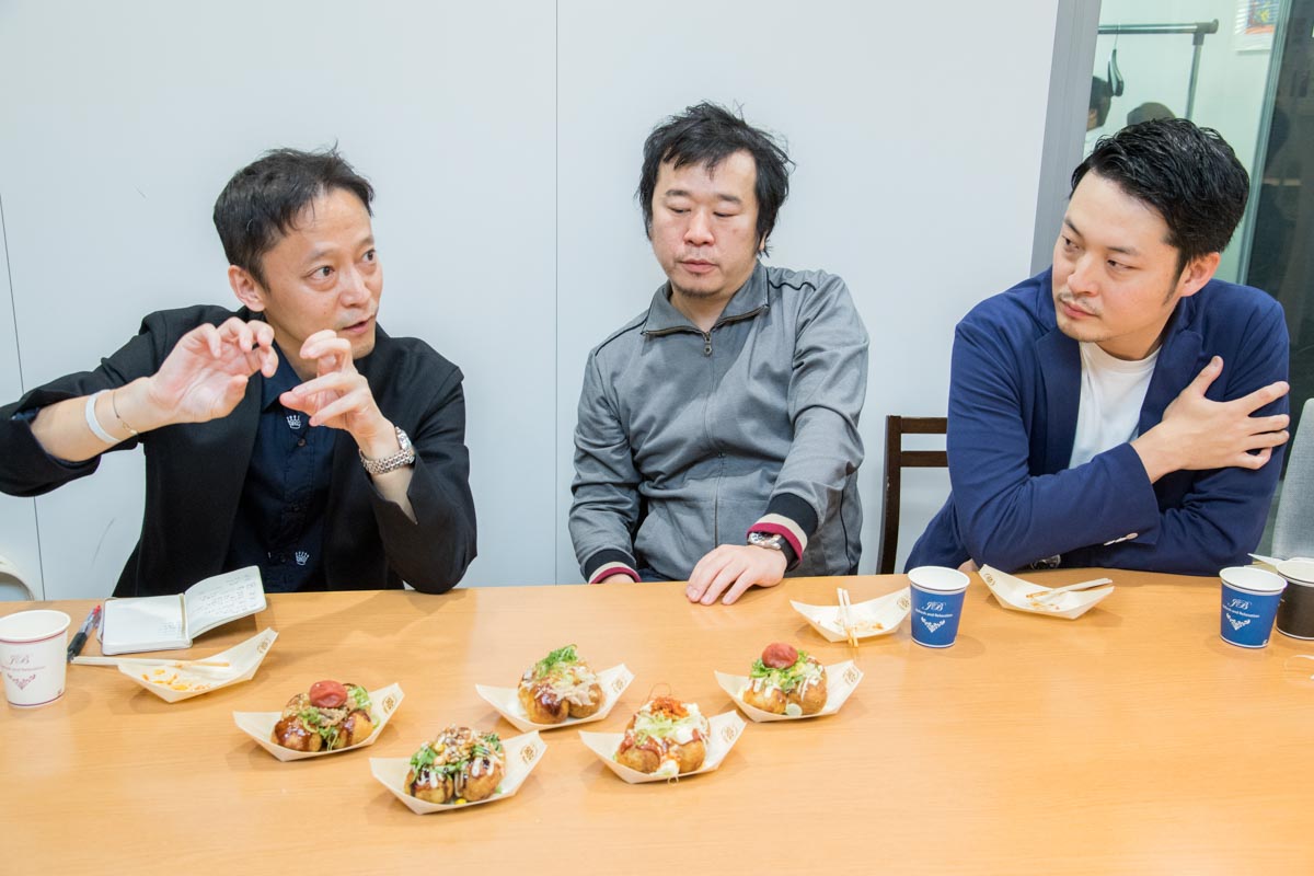 銀だこ試食会