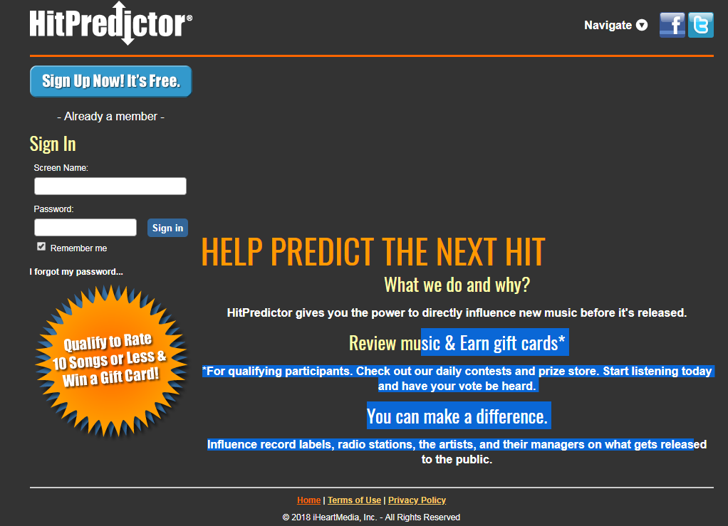 Hit Predictor