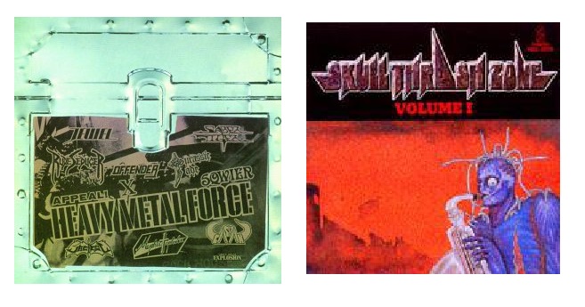 『HEAVY METAL FORCE III』と『SKULL THRASH ZONE Vol.1』