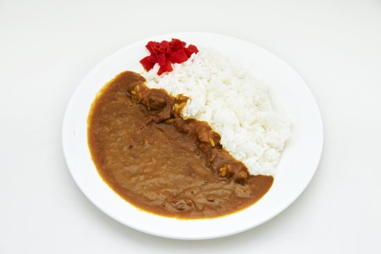 550円を死守するカレー