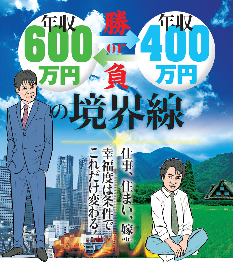 ［年収400万円vs600万円］勝or負の境界線