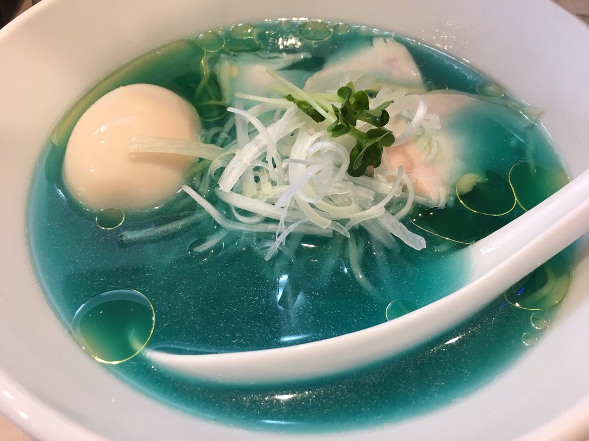 「鶏清湯　青」