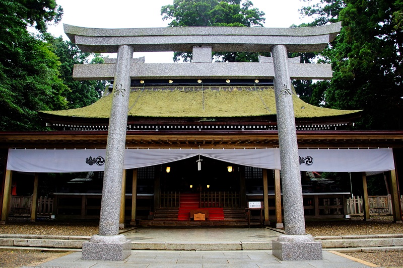 鹿島神宮拝殿（茨城県鹿嶋市）