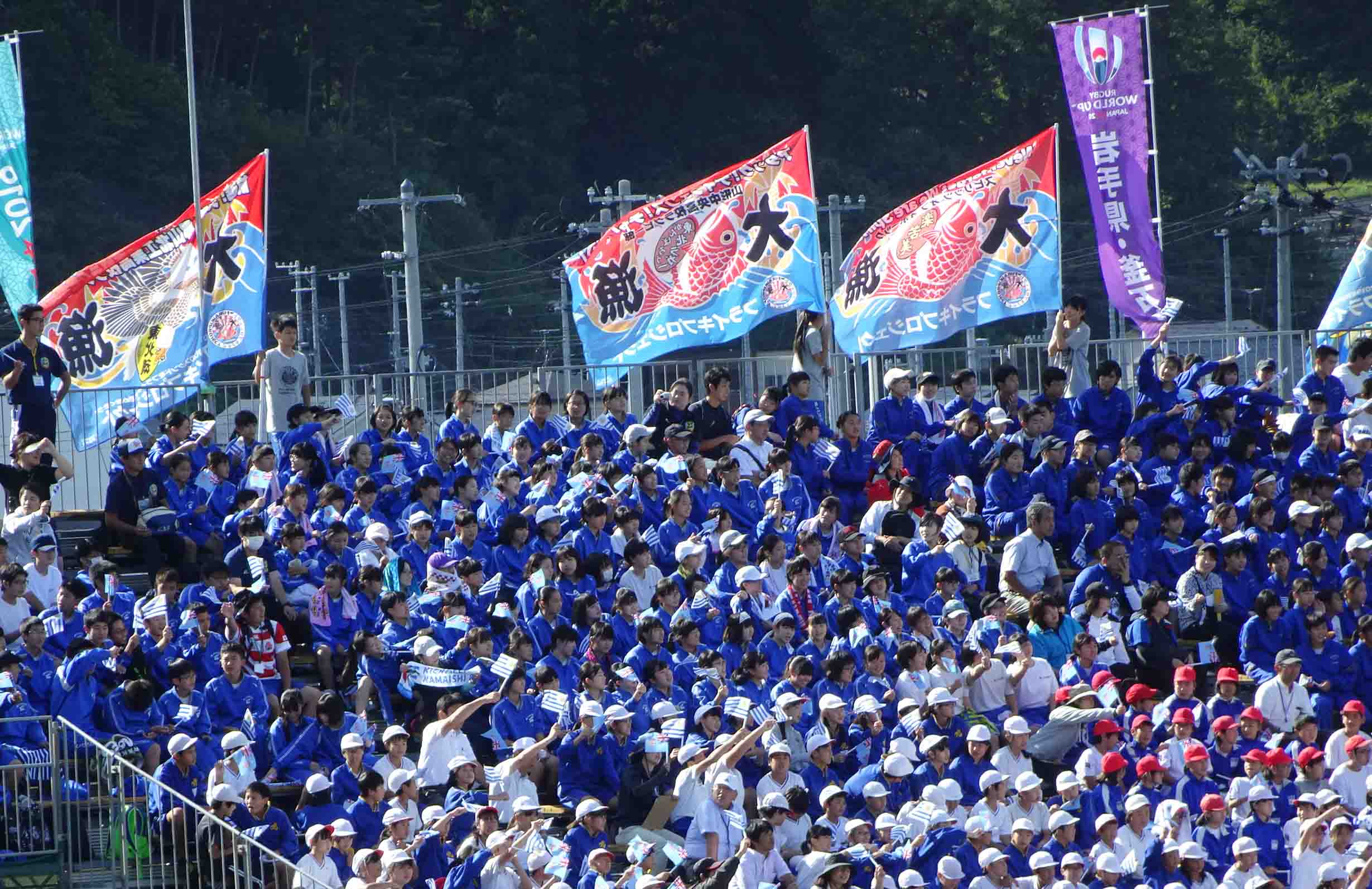 ラグビーの聖地・釜石でW杯が開催