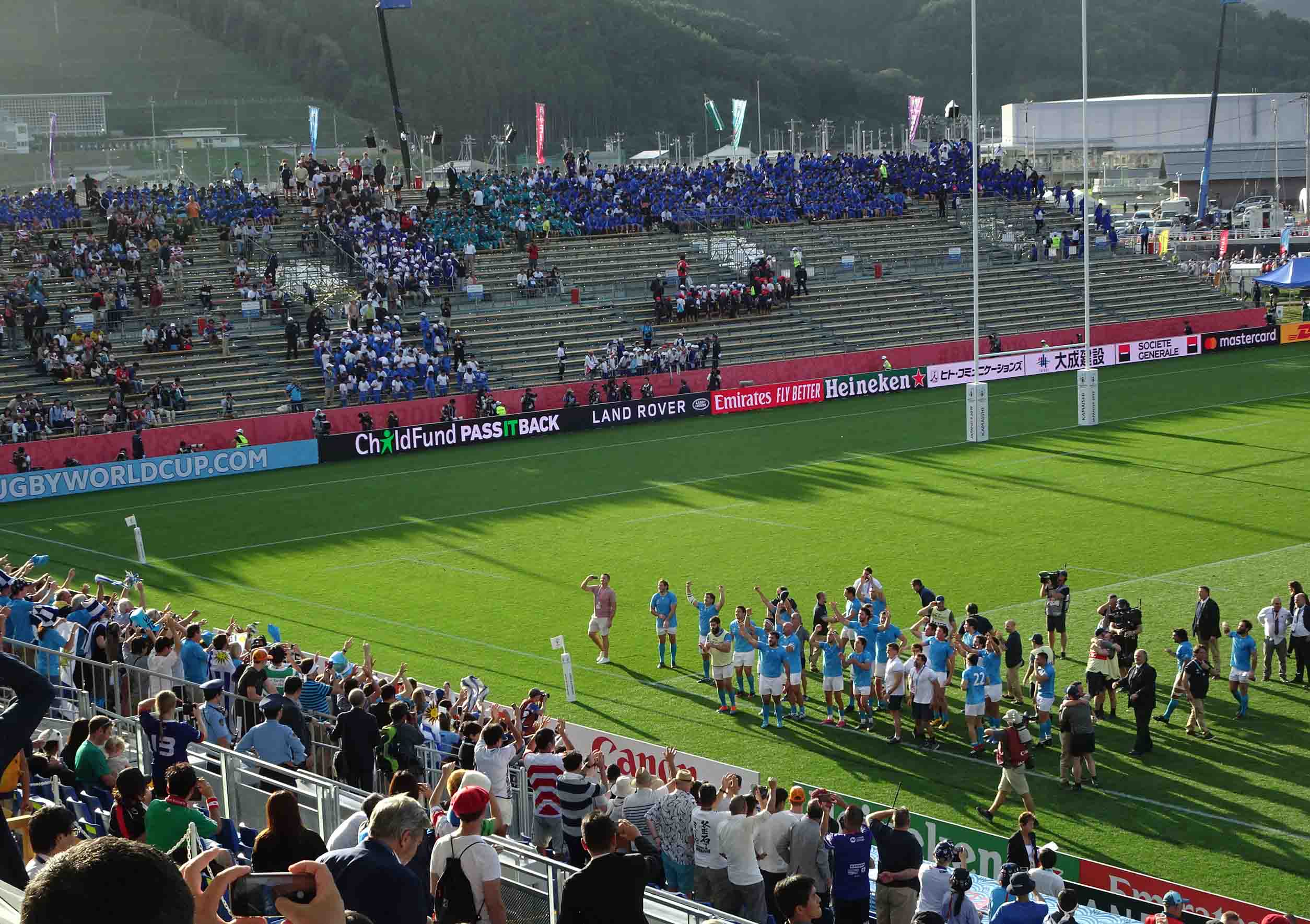 ラグビーの聖地・釜石でW杯が開催