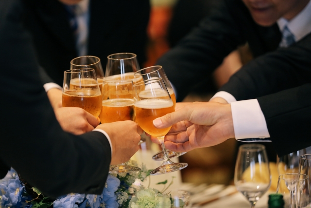 結婚式 乾杯