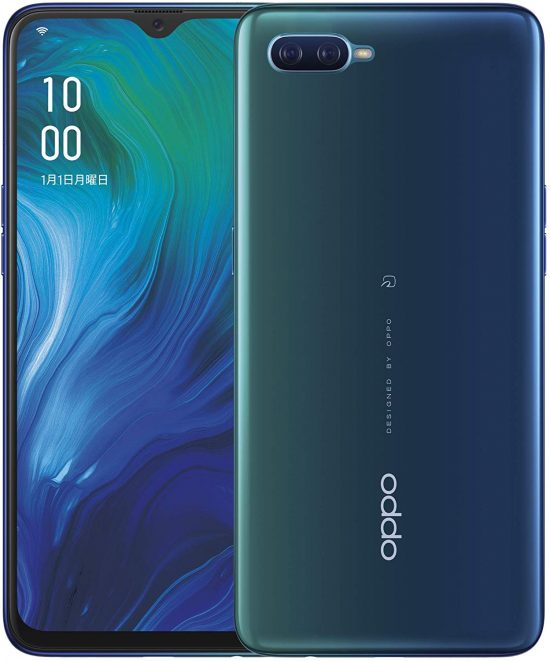 OPPO Reno A ブルー