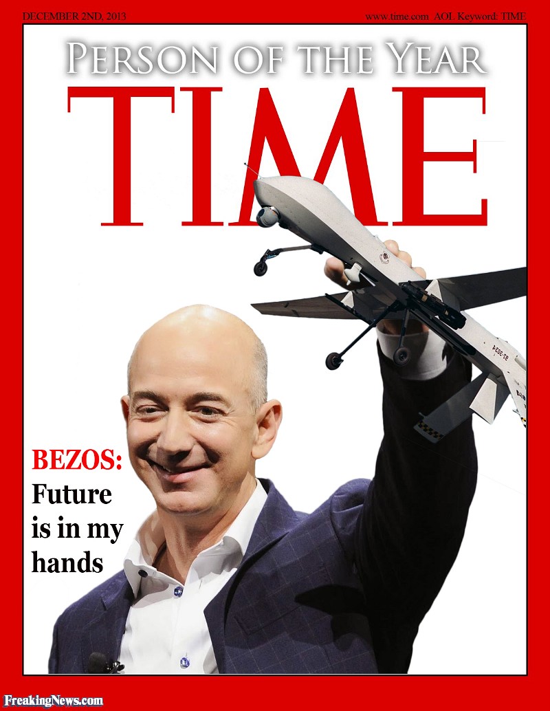 Jeff-Bezos-with-a-Drone