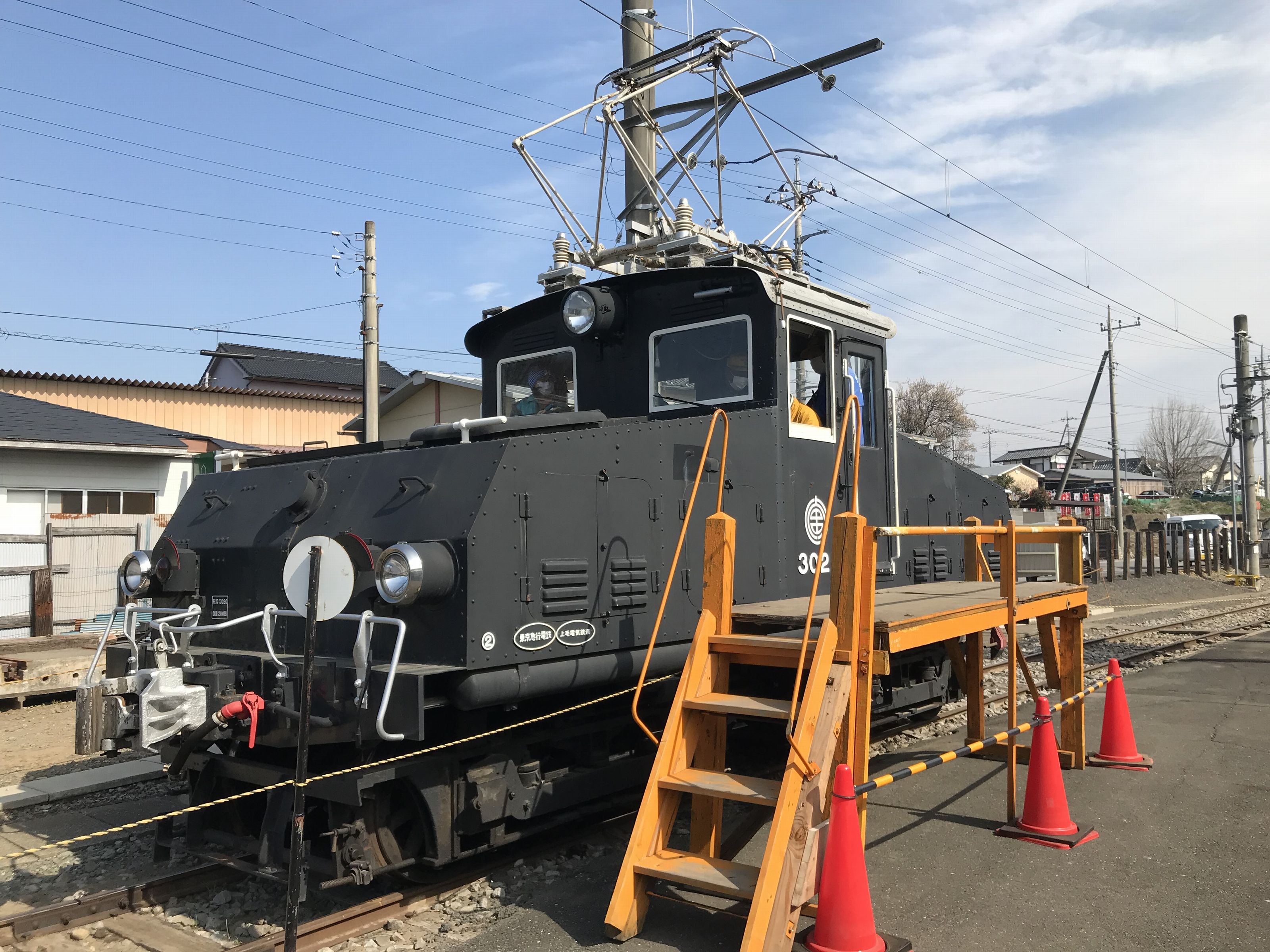 筆者が運転したデキ3021