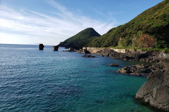 屋久島のビーチ