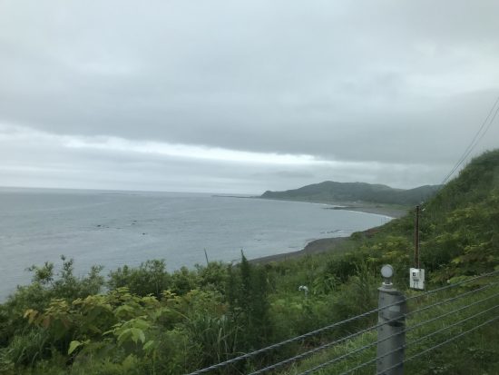 曇り空だが晴れていれば絶景だ