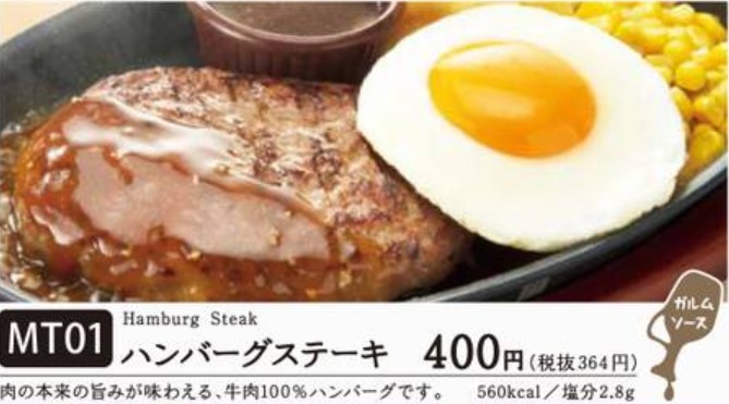 ハンバーグステーキ