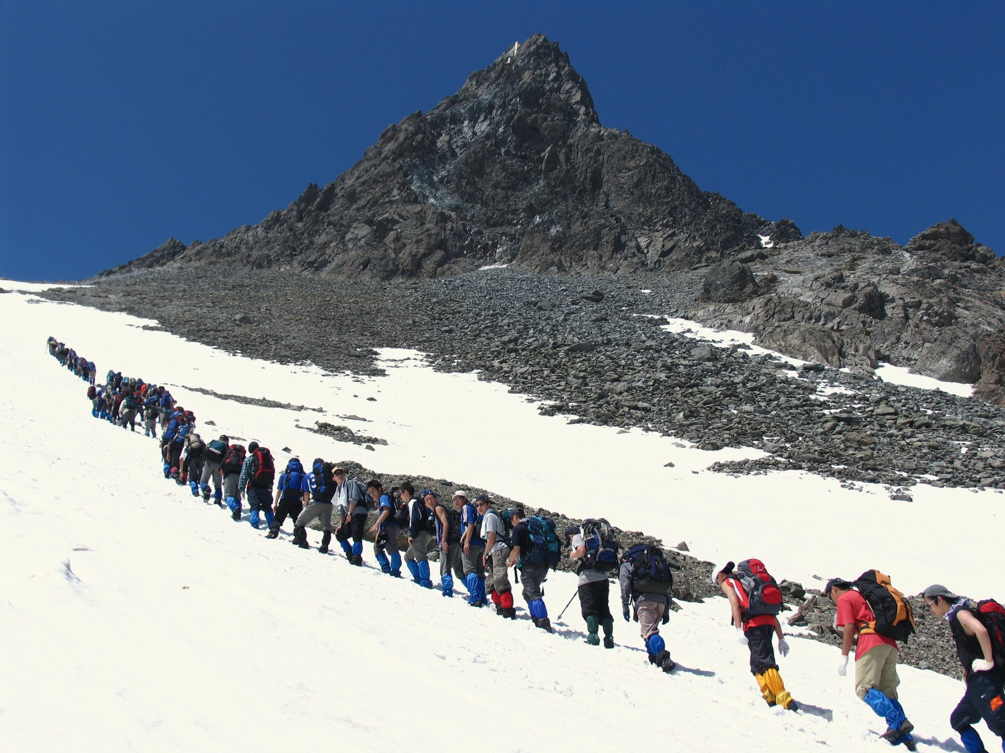 槍ヶ岳登山学校