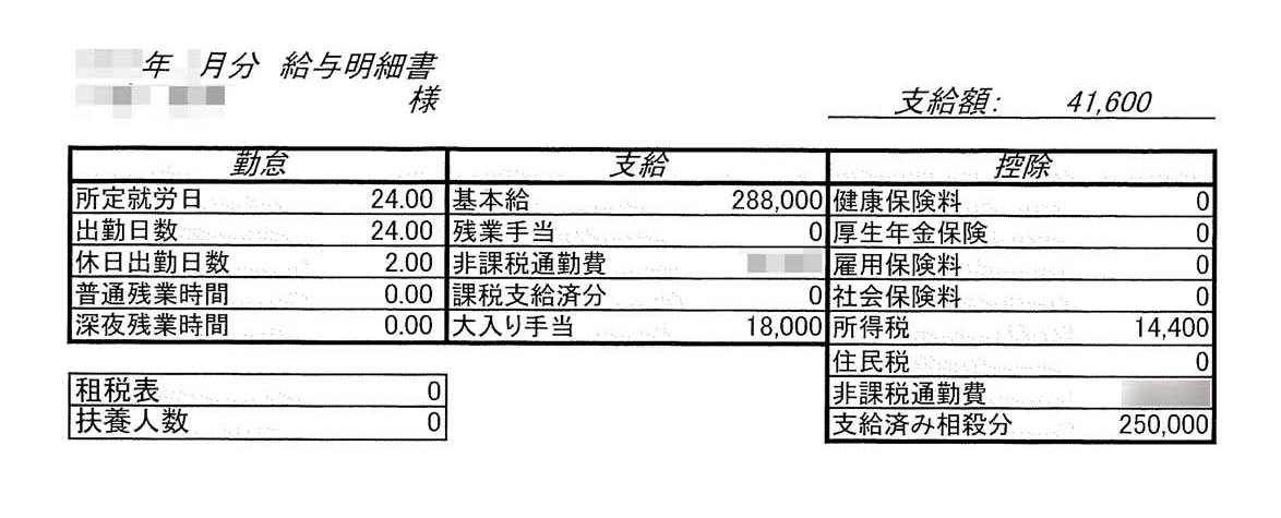 給与明細