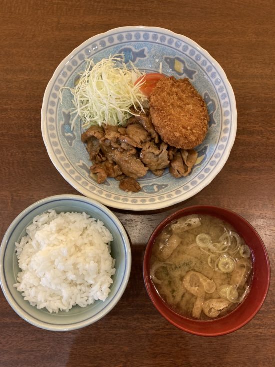 細川さんのお店の定食メニュー