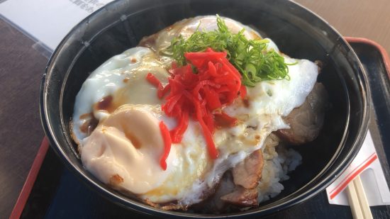 焼豚玉子飯