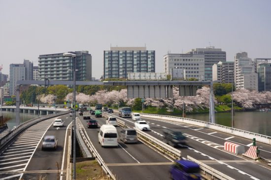 タクシー　高速道路