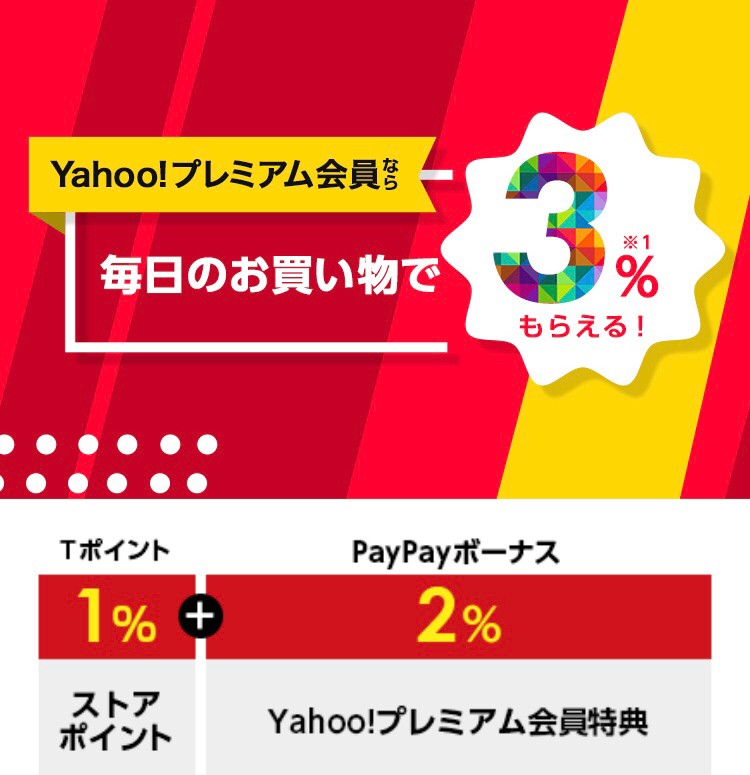 Yahoo!プレミアム無料