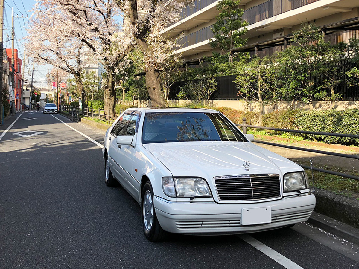 完全な状態を目指して整備したW140