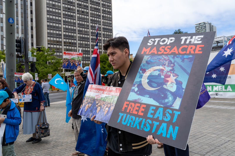 Young Uyghur Australian men