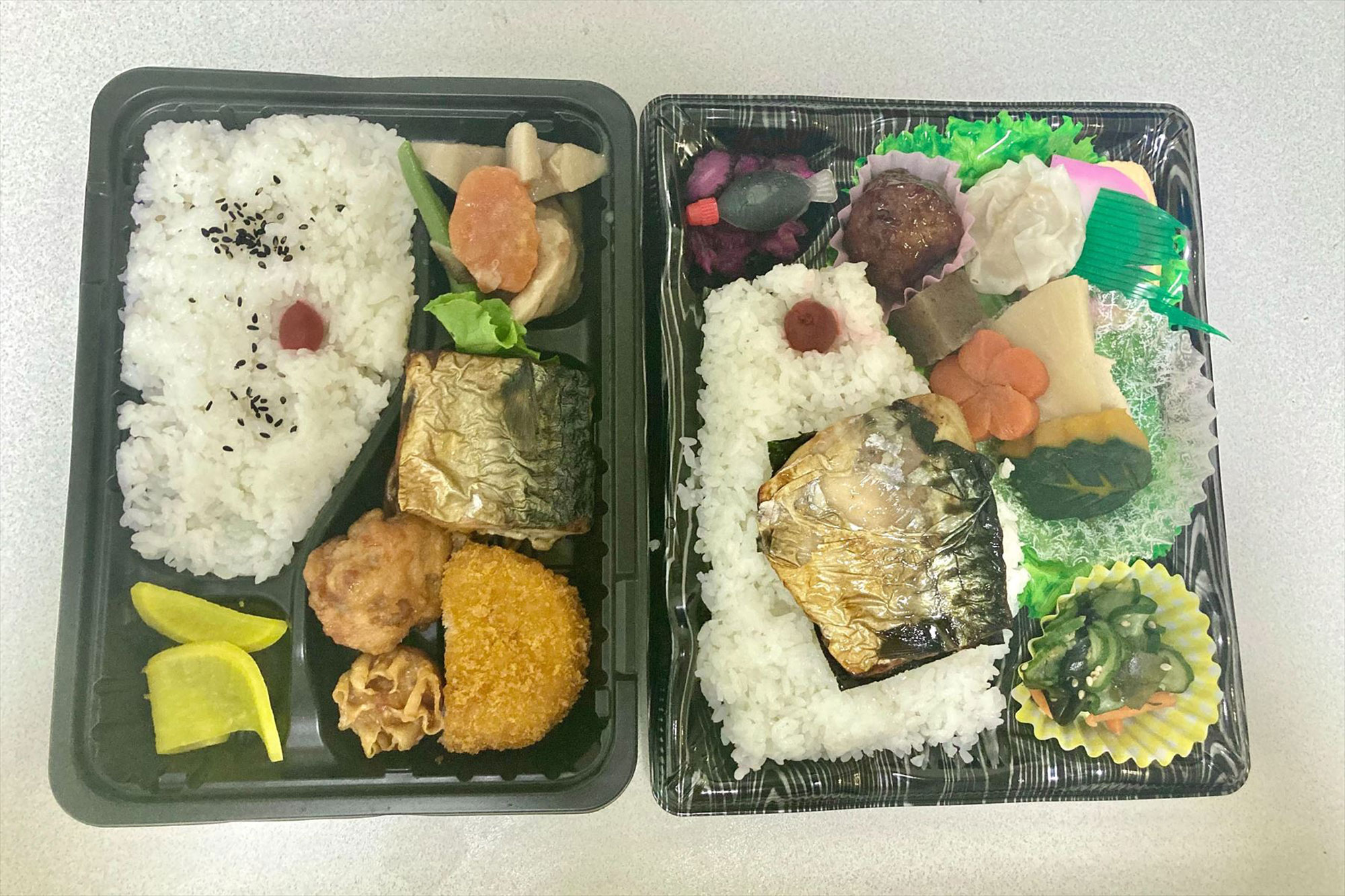 サバ弁当