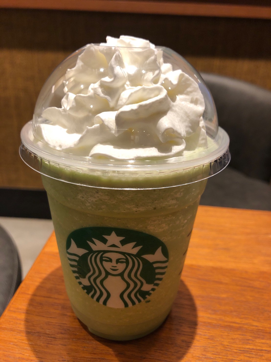 抹茶クリームフラペチーノ